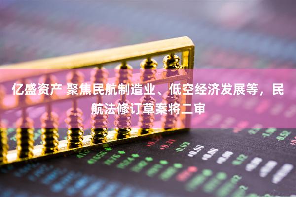 亿盛资产 聚焦民航制造业、低空经济发展等，民航法修订草案将二审